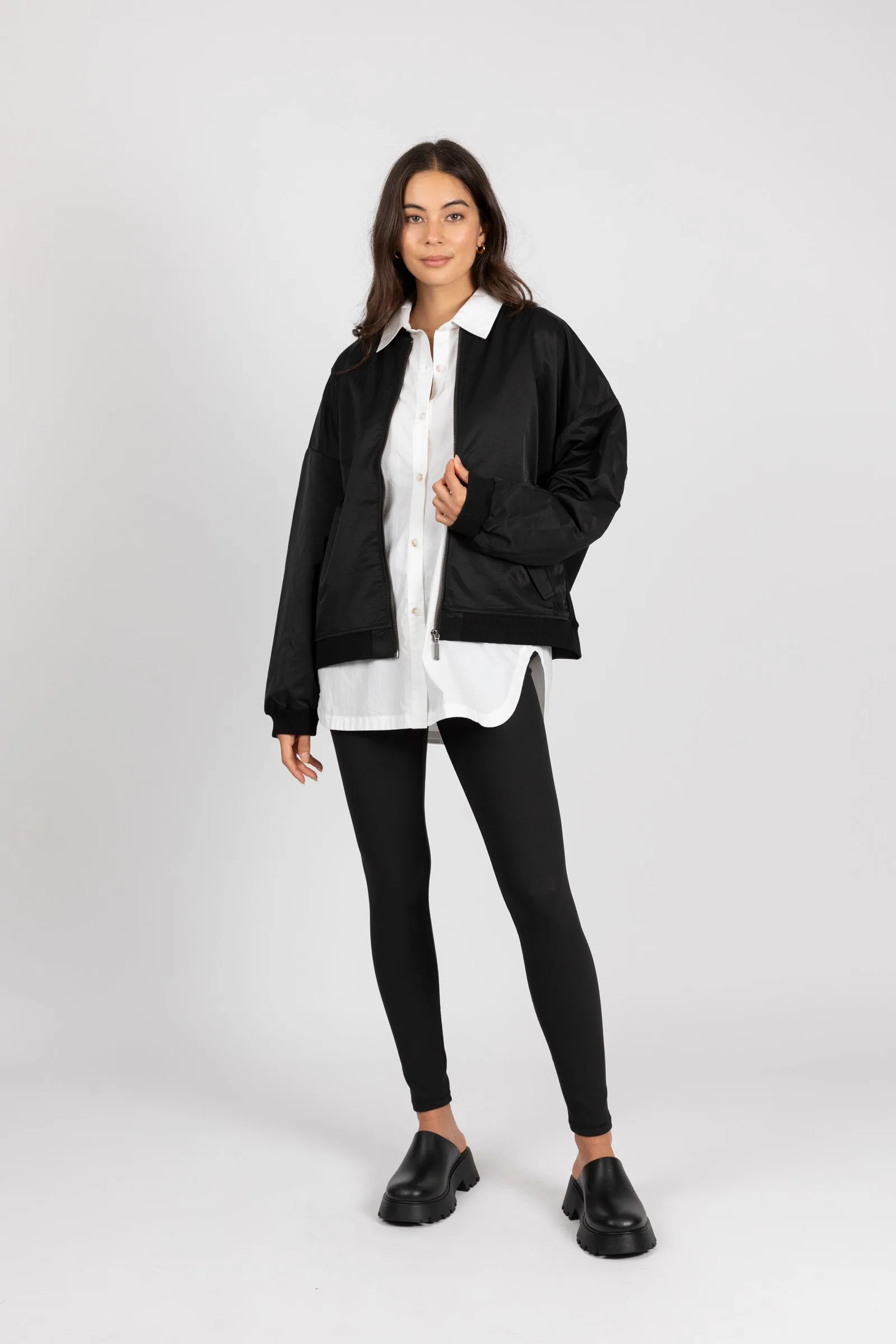 Static Panel Jacket - Black