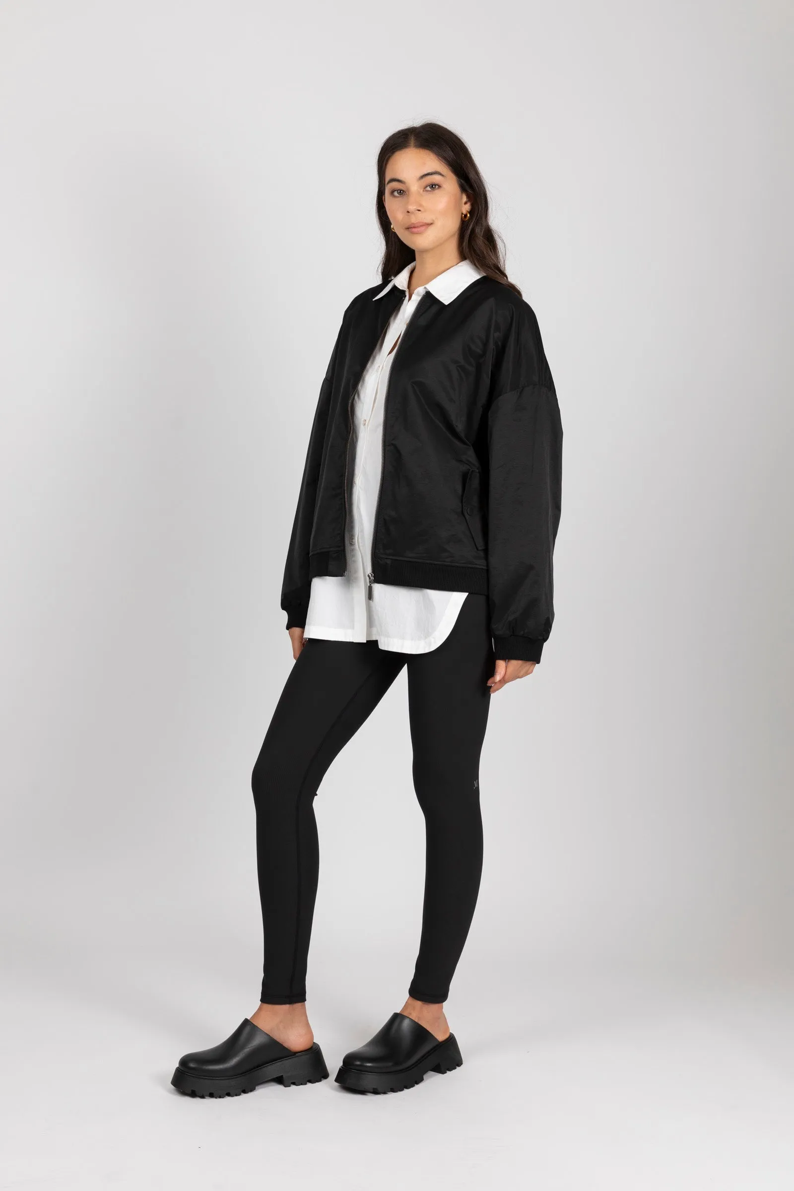 Static Panel Jacket - Black