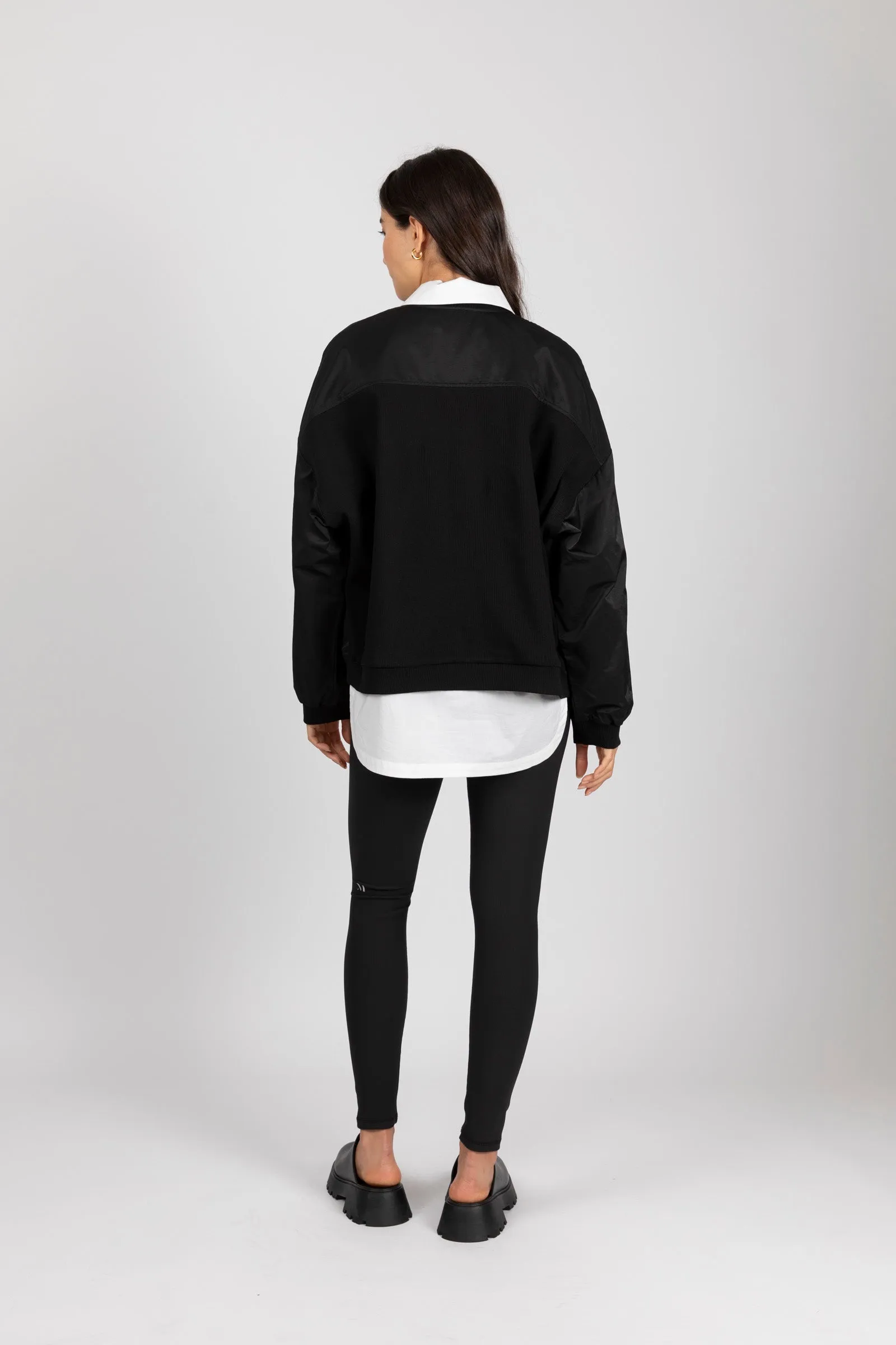 Static Panel Jacket - Black