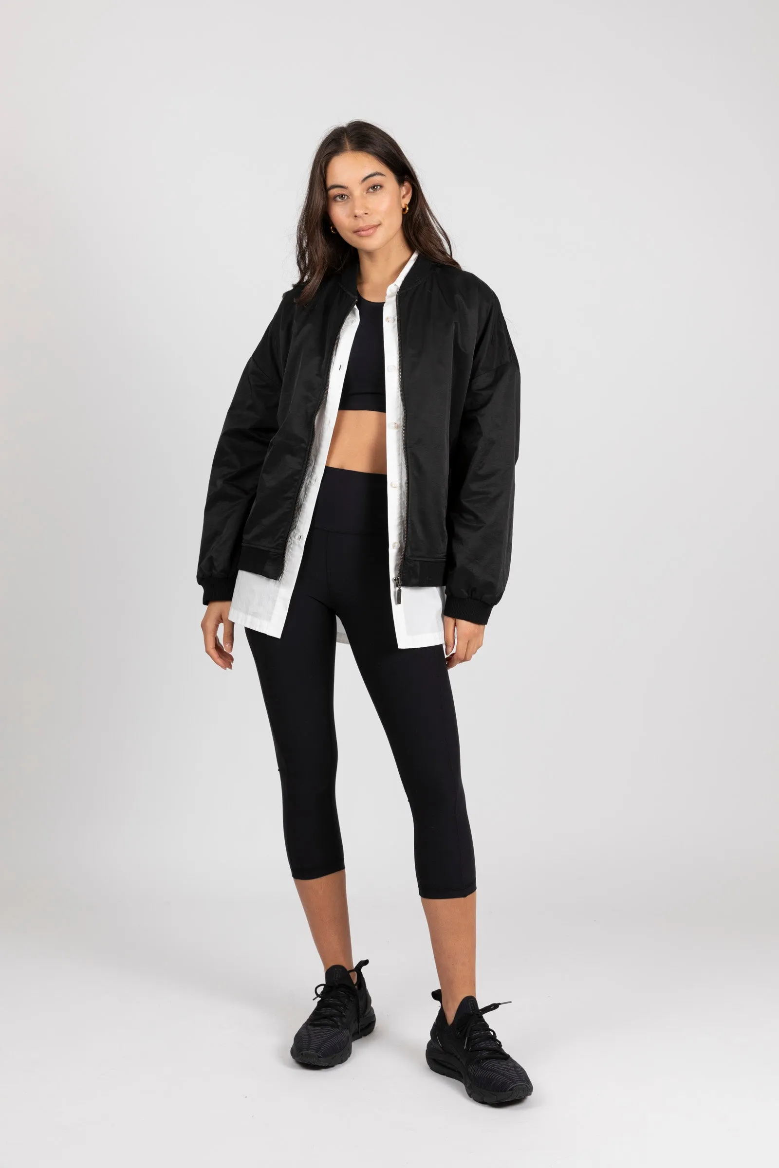 Static Panel Jacket - Black