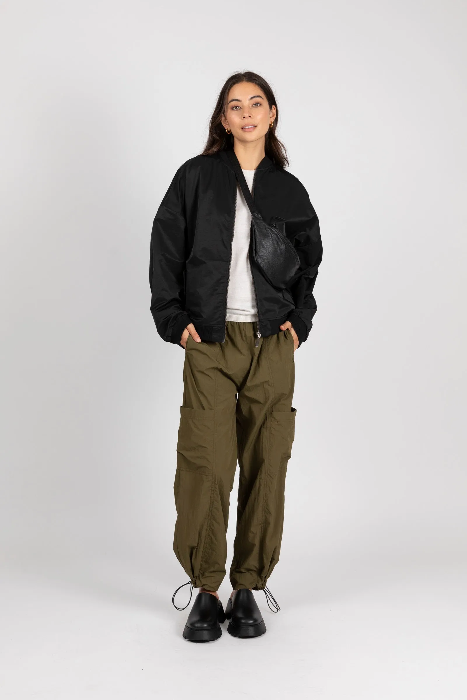 Static Panel Jacket - Black