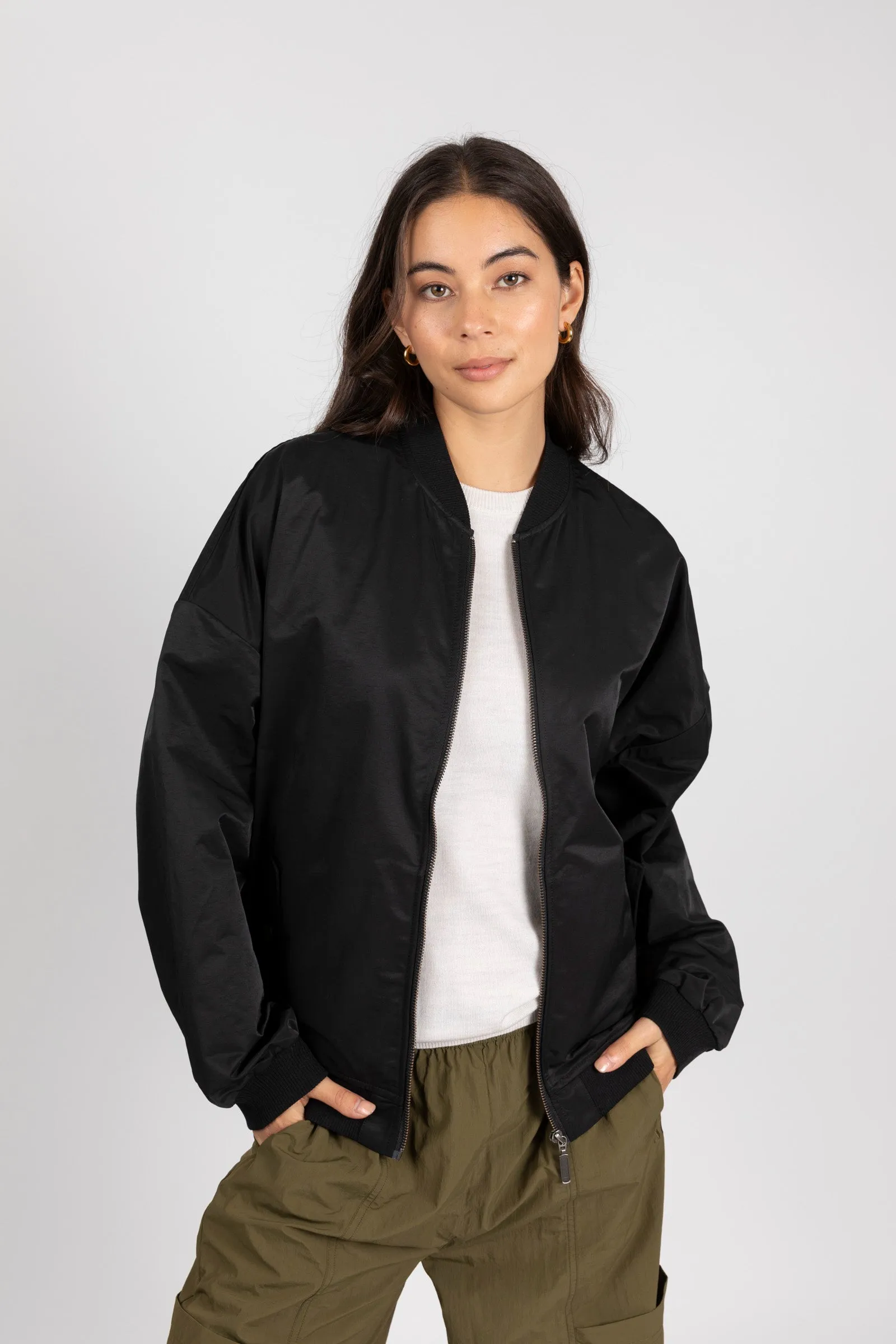 Static Panel Jacket - Black