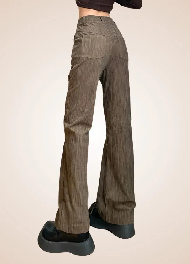 Steampunk Lace Up Pants