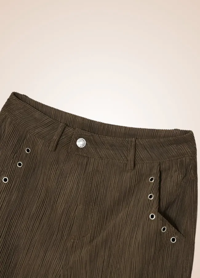 Steampunk Lace Up Pants