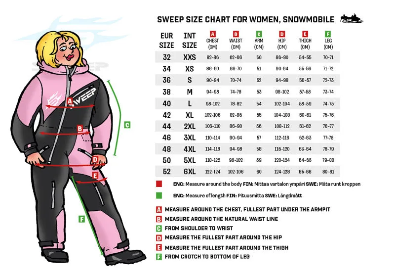 Sweep Womens Icon Insulated Monosuit