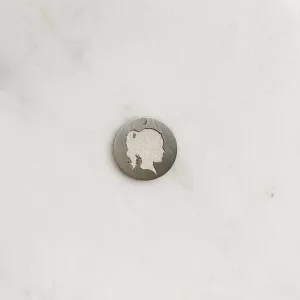 The *Everyday* Silhouette Coin Charm