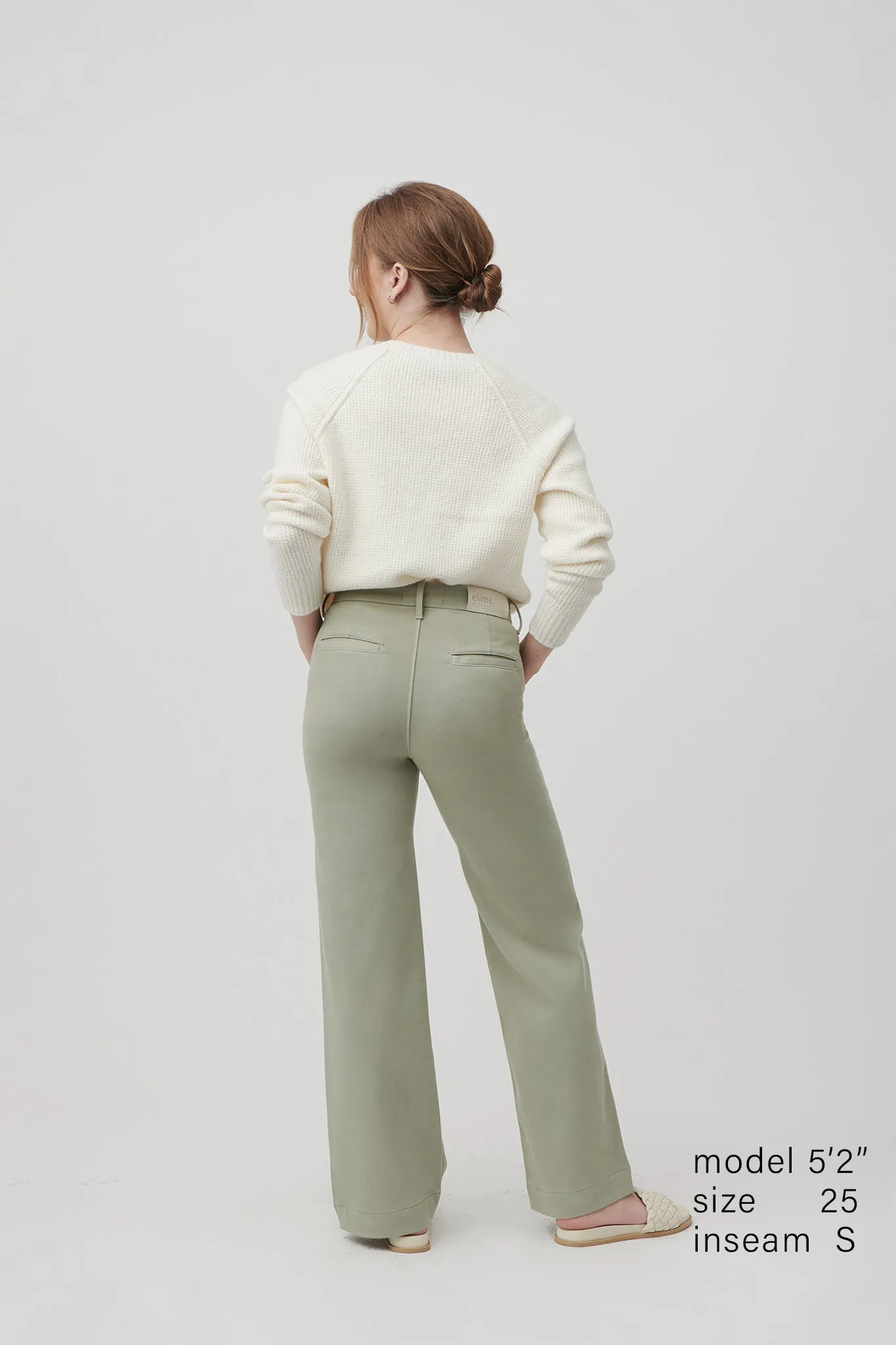 The Malibu Wide Chino  |  Sage