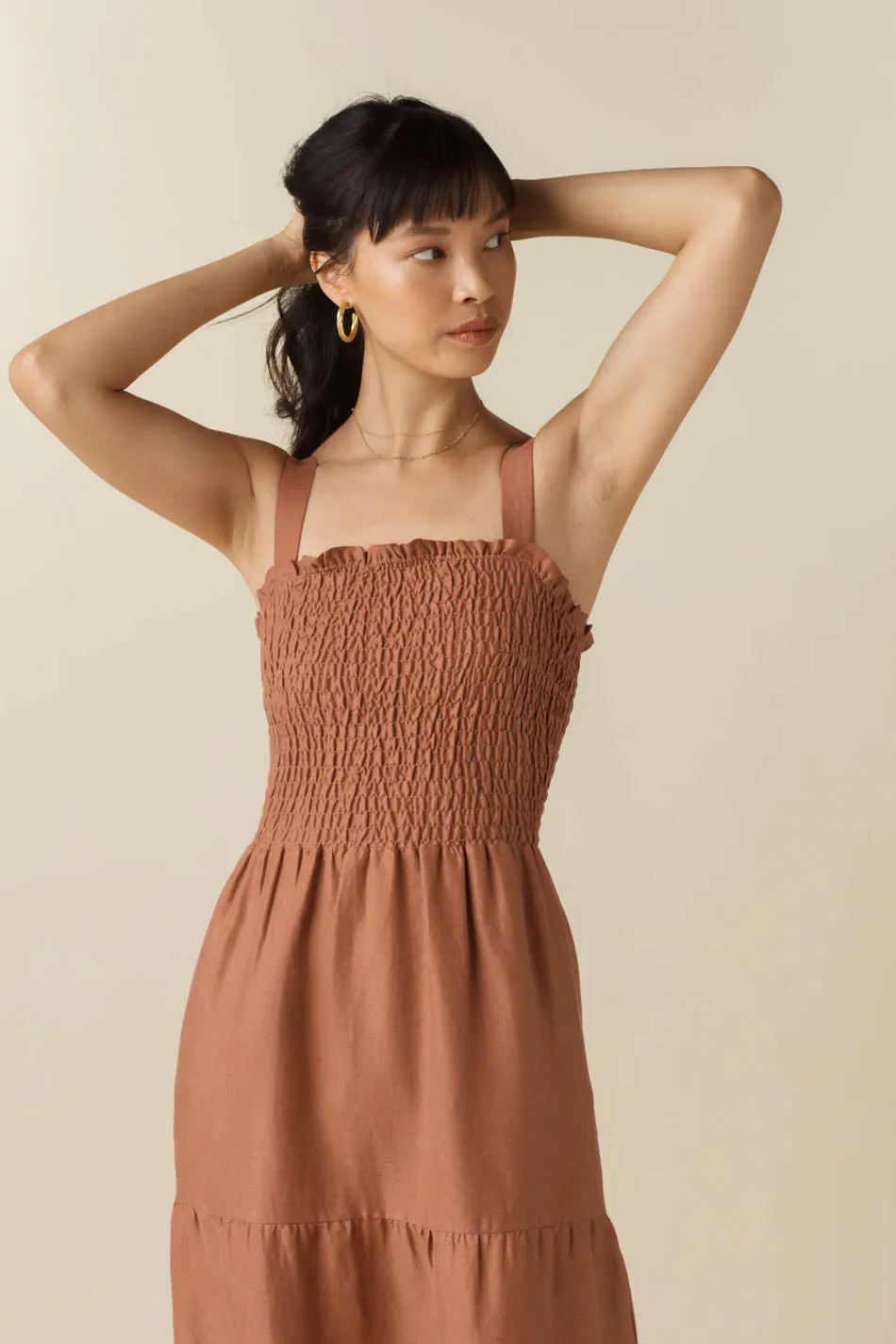 The Smocked Tiered Dress