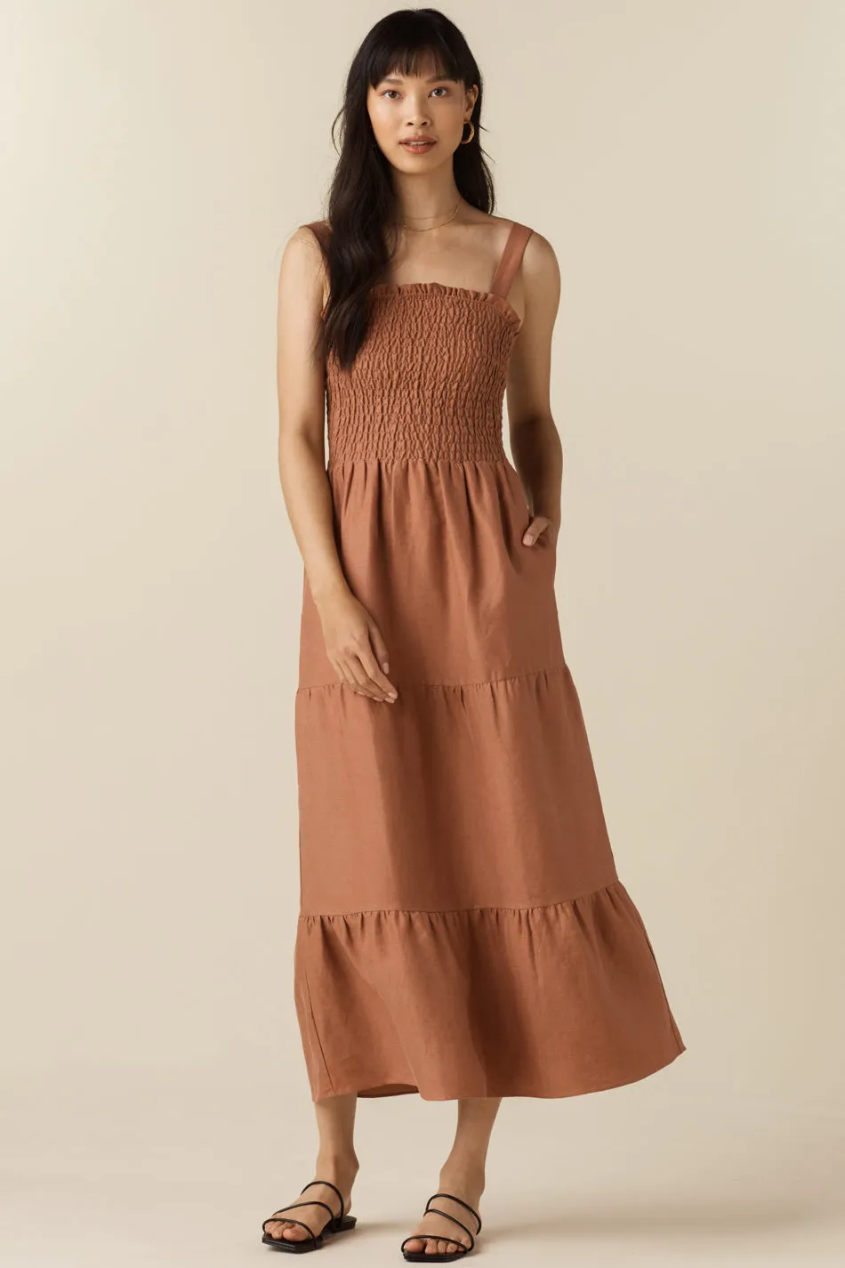 The Smocked Tiered Dress