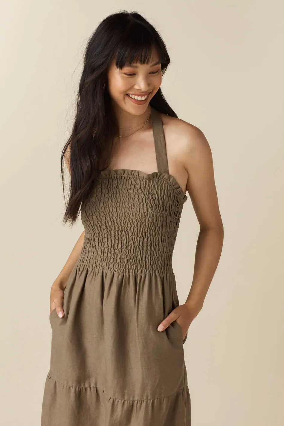 The Smocked Tiered Dress