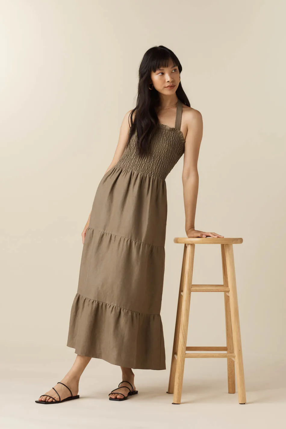 The Smocked Tiered Dress