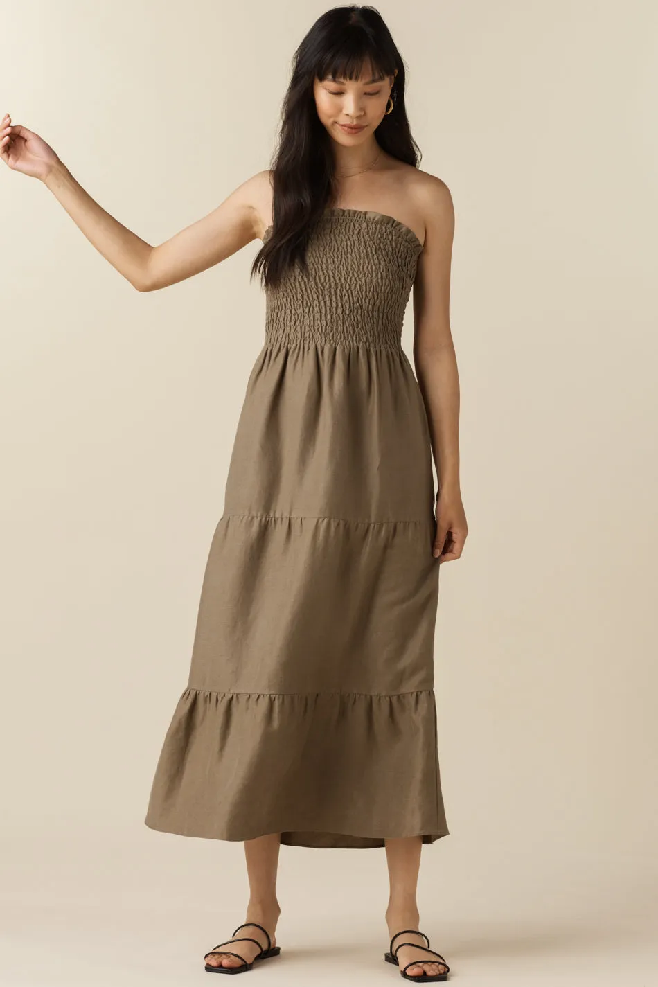 The Smocked Tiered Dress