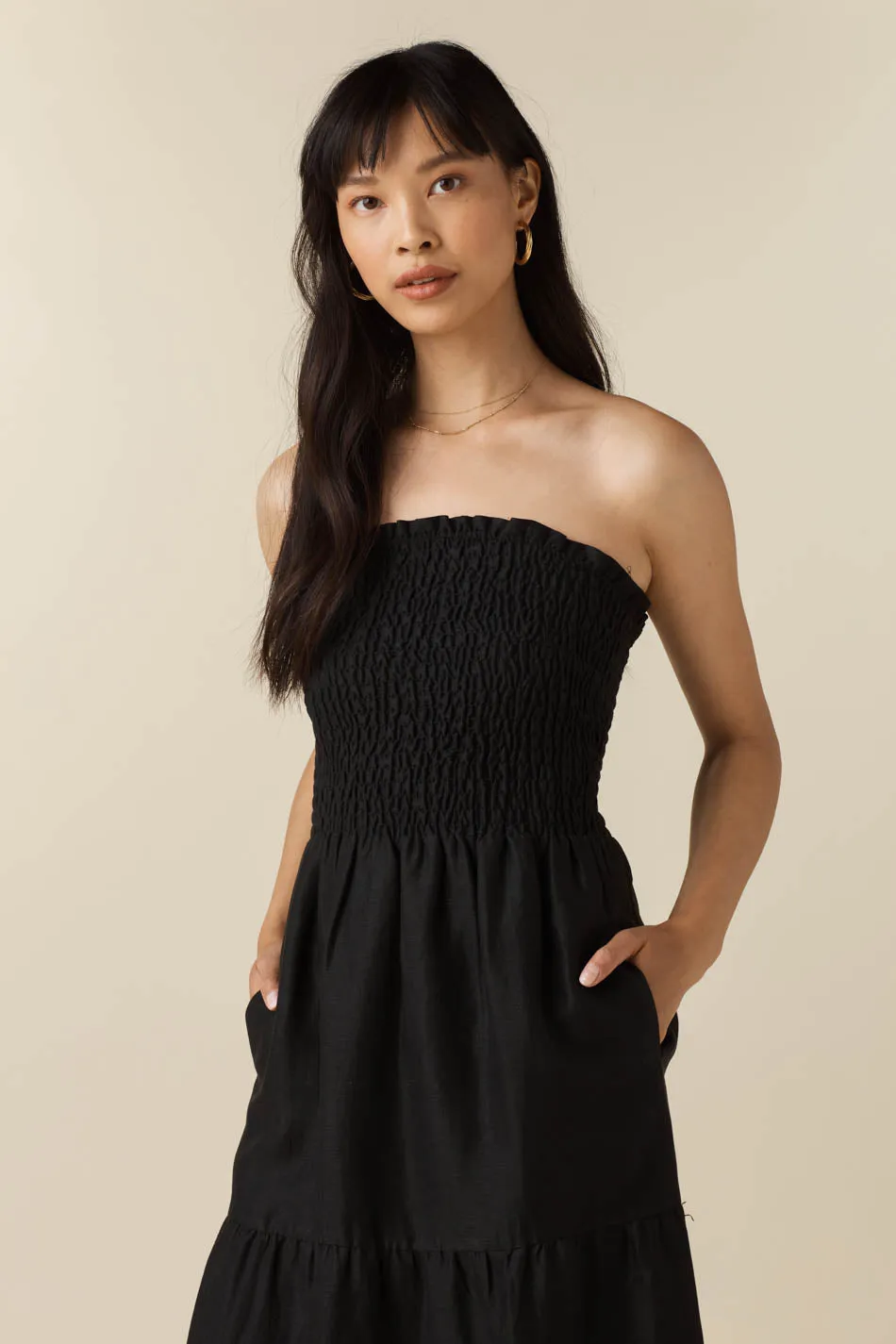 The Smocked Tiered Dress