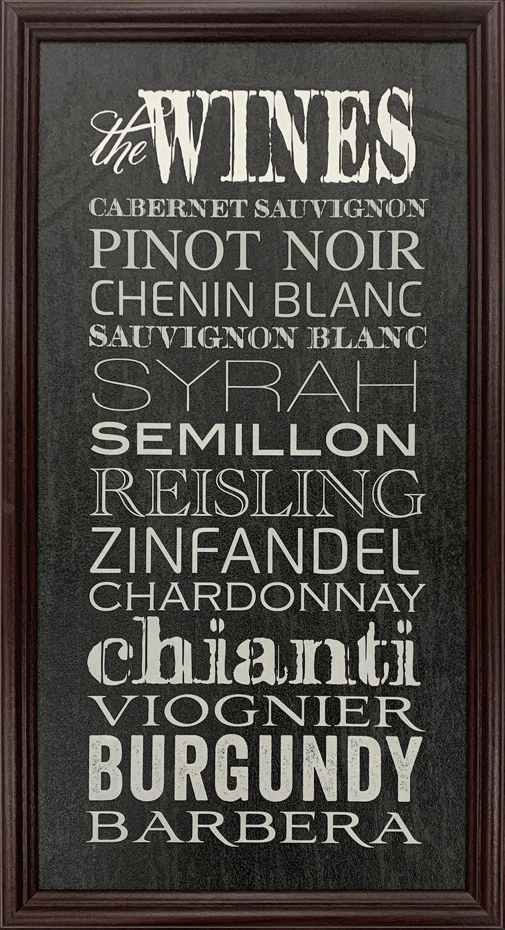 The Wines: Framed Art Print - DISCOUNTED WHILE SUPPLIES LAST!