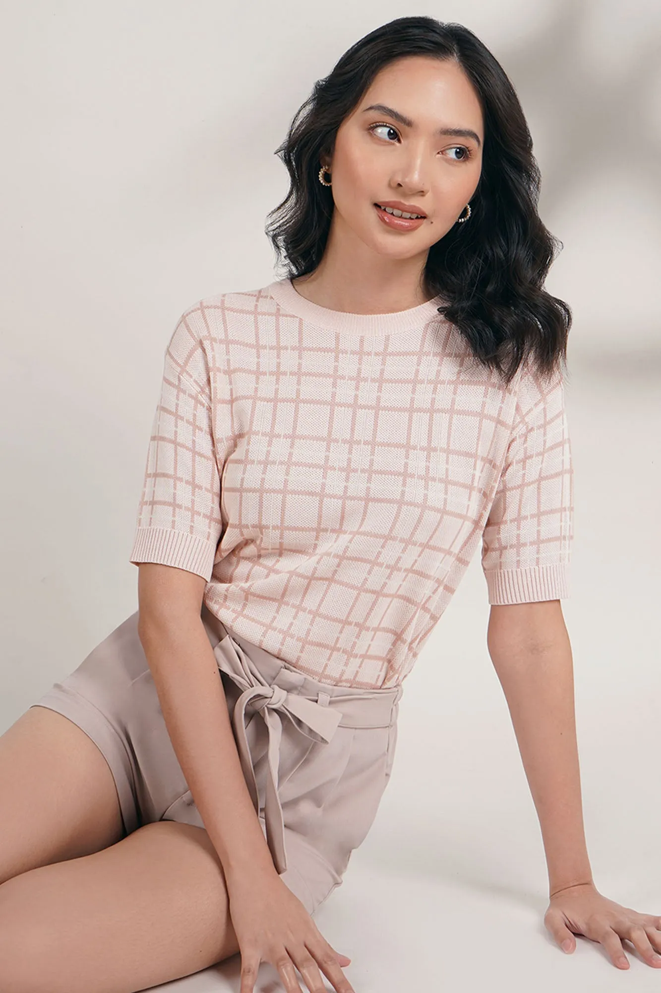 Tie Waist Pull Up Shorts