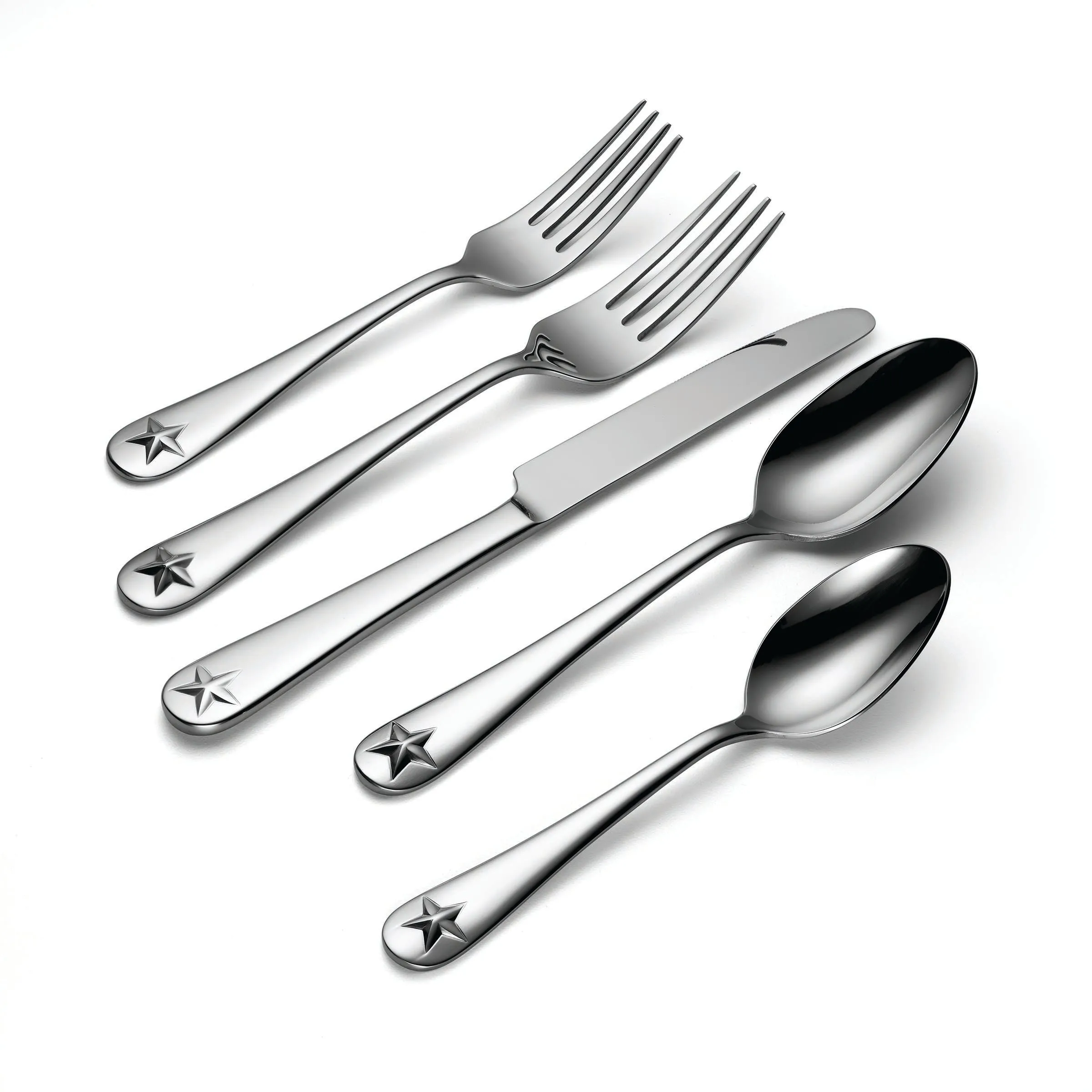 Tindra 45 Piece Everyday Flatware Set