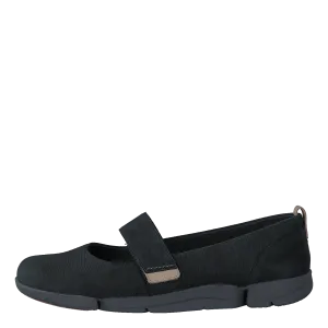 Tri Carrie Black Nubuck