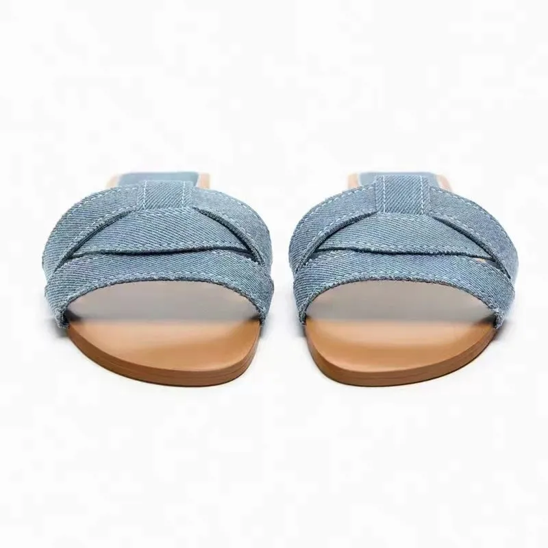 TYLA - Criss-Cross Strap Sandals