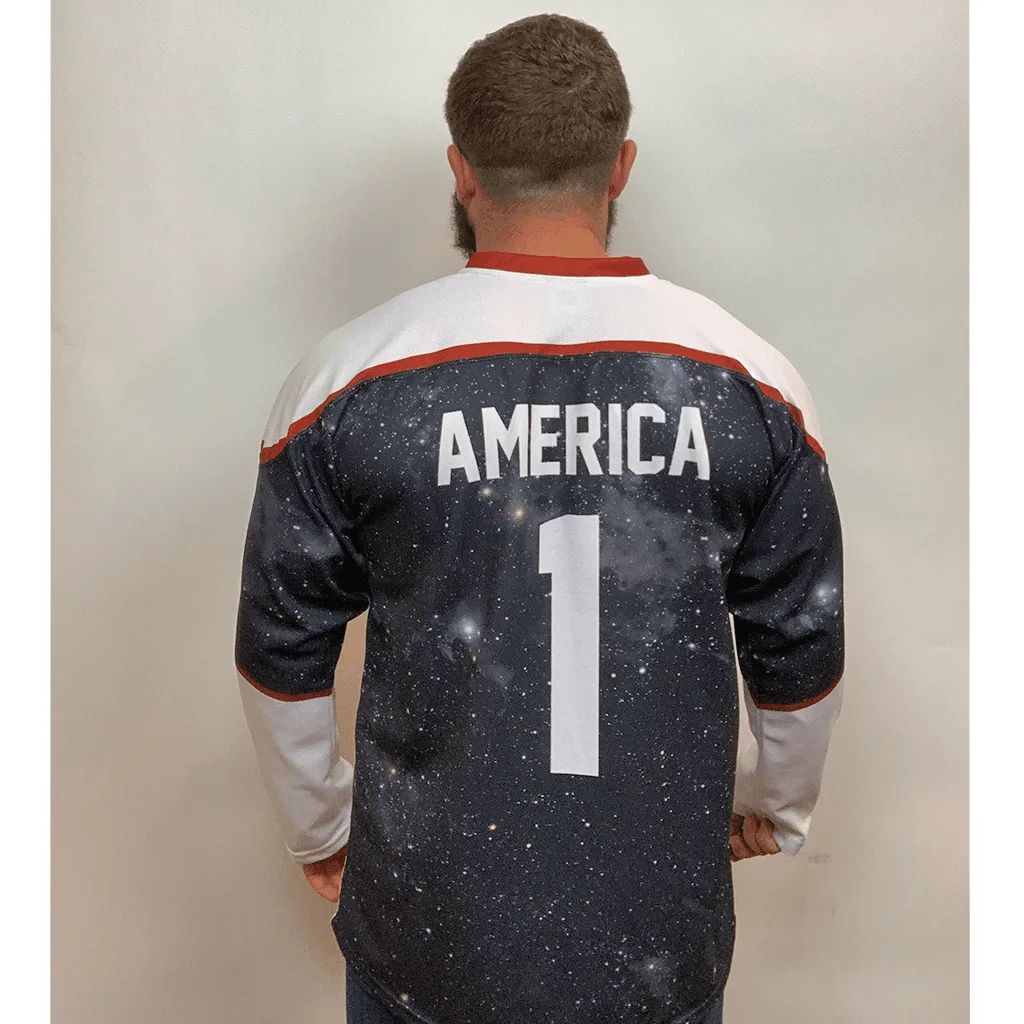USA Galaxy Hockey Jersey