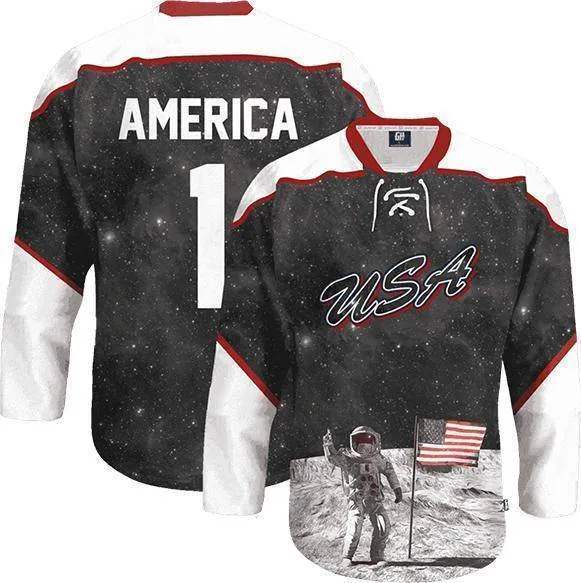USA Galaxy Hockey Jersey
