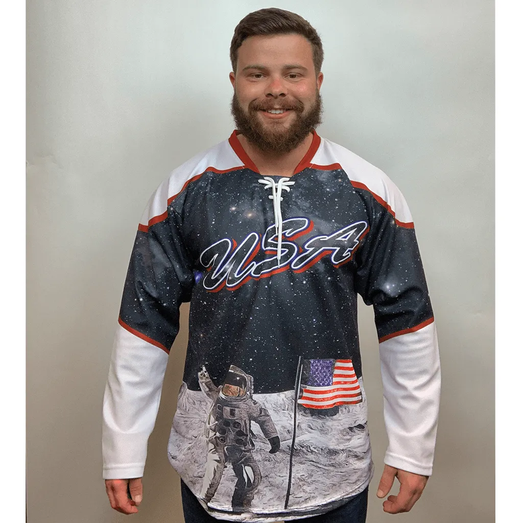 USA Galaxy Hockey Jersey