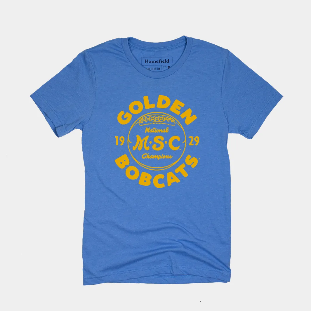 Vintage Montana State Golden Bobcats Tee