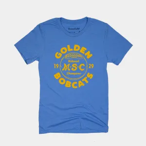 Vintage Montana State Golden Bobcats Tee