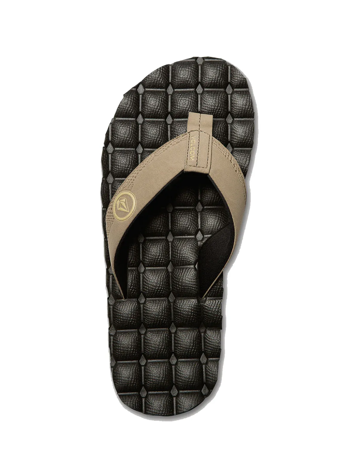 Volcom Recliner Khaki Sandal
