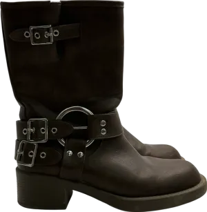 White Fox Scout Biker Boots Brown UK 6 EU 39 👠