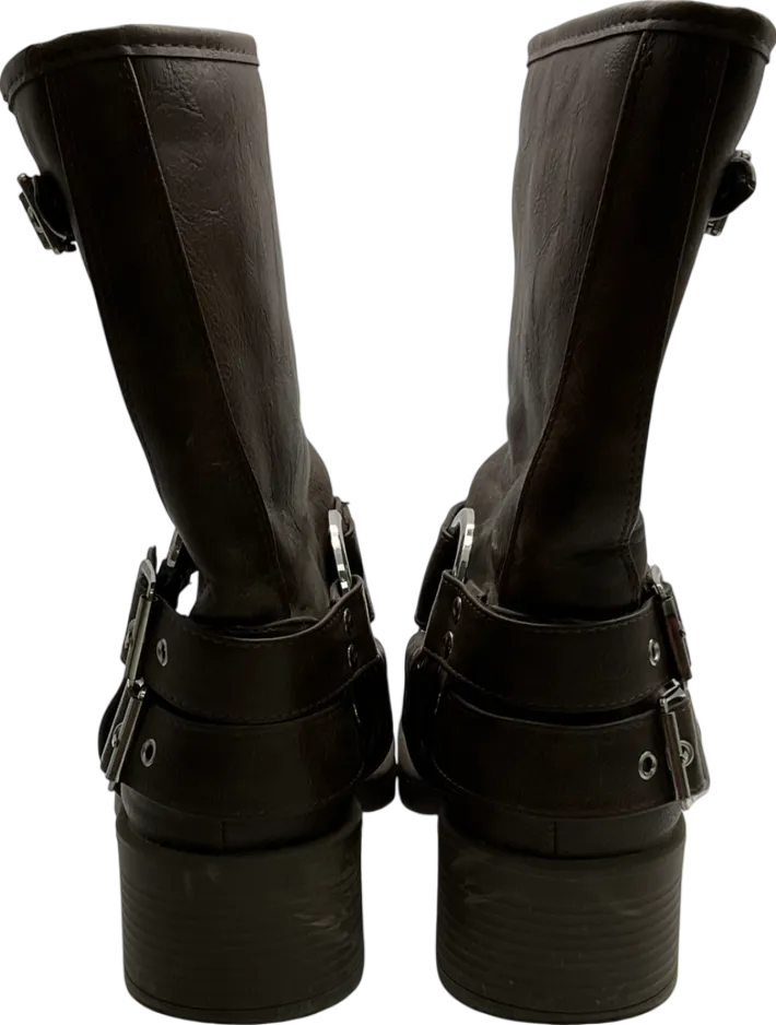 White Fox Scout Biker Boots Brown UK 6 EU 39 👠