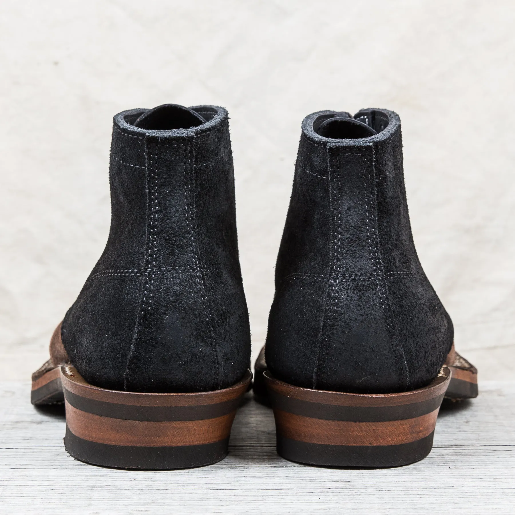 Whites Boots Semi-Dress Custom Made Two Tone Rough-out