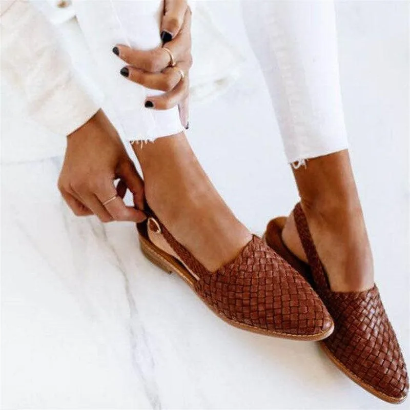 Women Leather Flats | Stylish & Comfortable Design