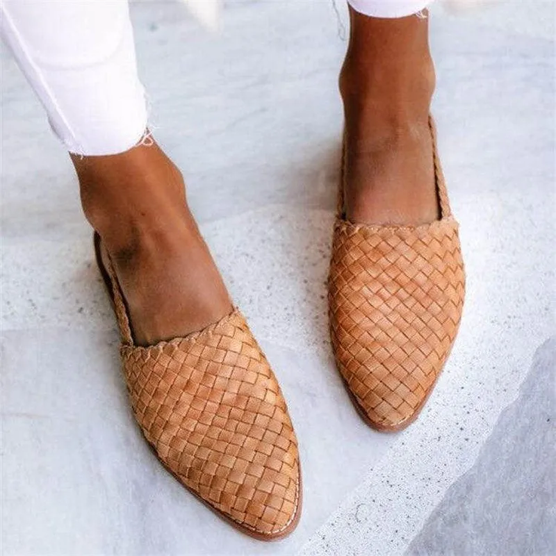 Women Leather Flats | Stylish & Comfortable Design
