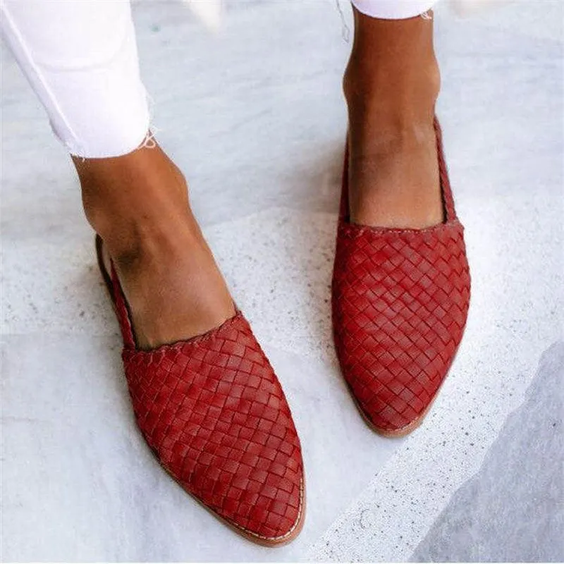 Women Leather Flats | Stylish & Comfortable Design