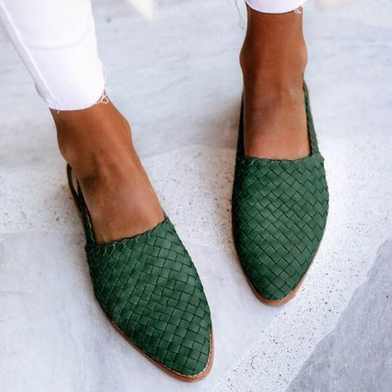Women Leather Flats | Stylish & Comfortable Design