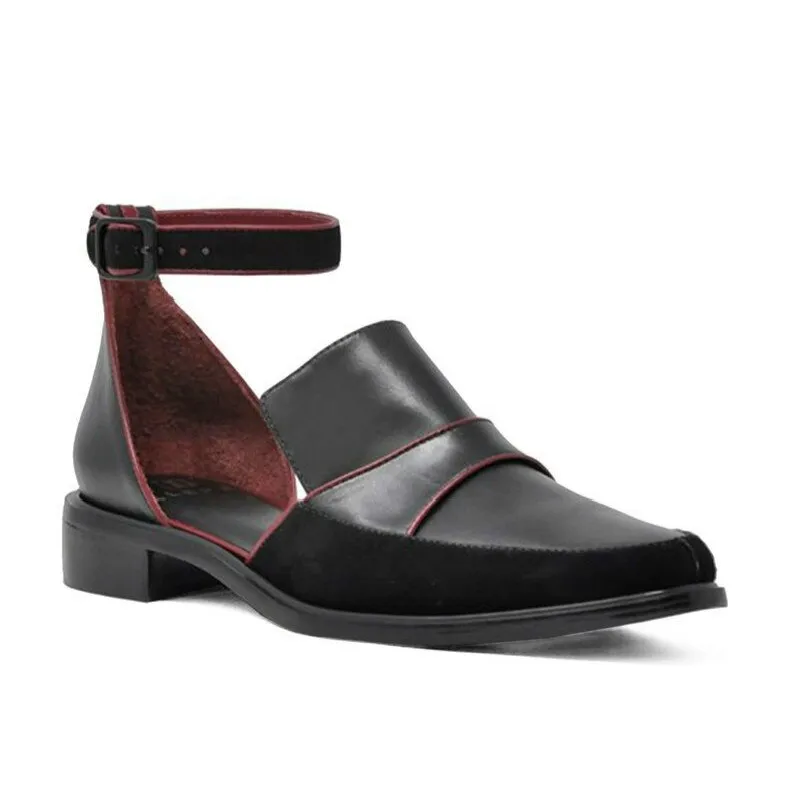 Women Sandals Summer Shoes  New Ankle Strap Ladies Shoes Black/white Casual Shoes Plus Size 34-43 Chaussure Femme