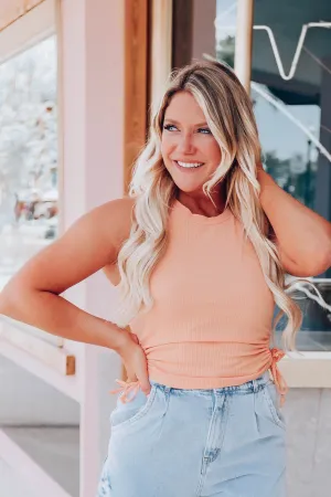 Zinnia Ribbed Crop Top