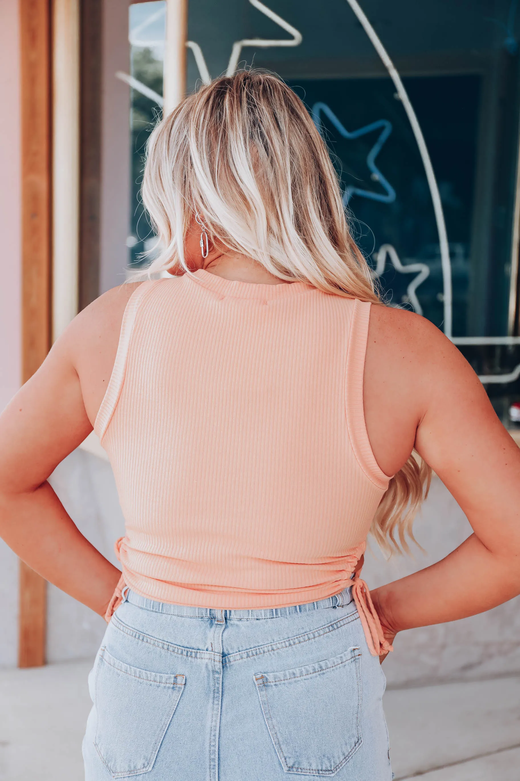 Zinnia Ribbed Crop Top